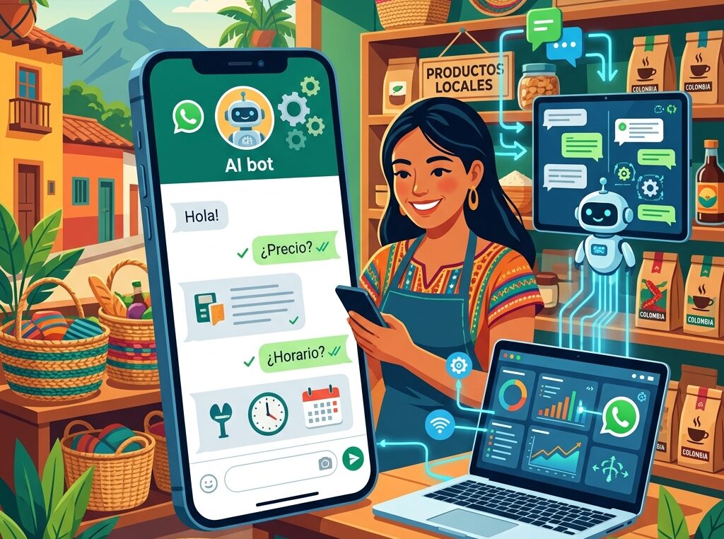 como automatizar whatsapp para pymes colombia